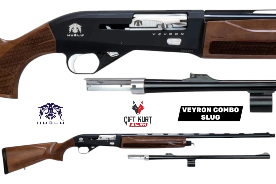 Huğlu VEYRON COMBO Tüplü Şarjörlü Yarı Otomatik Av Tüfeği